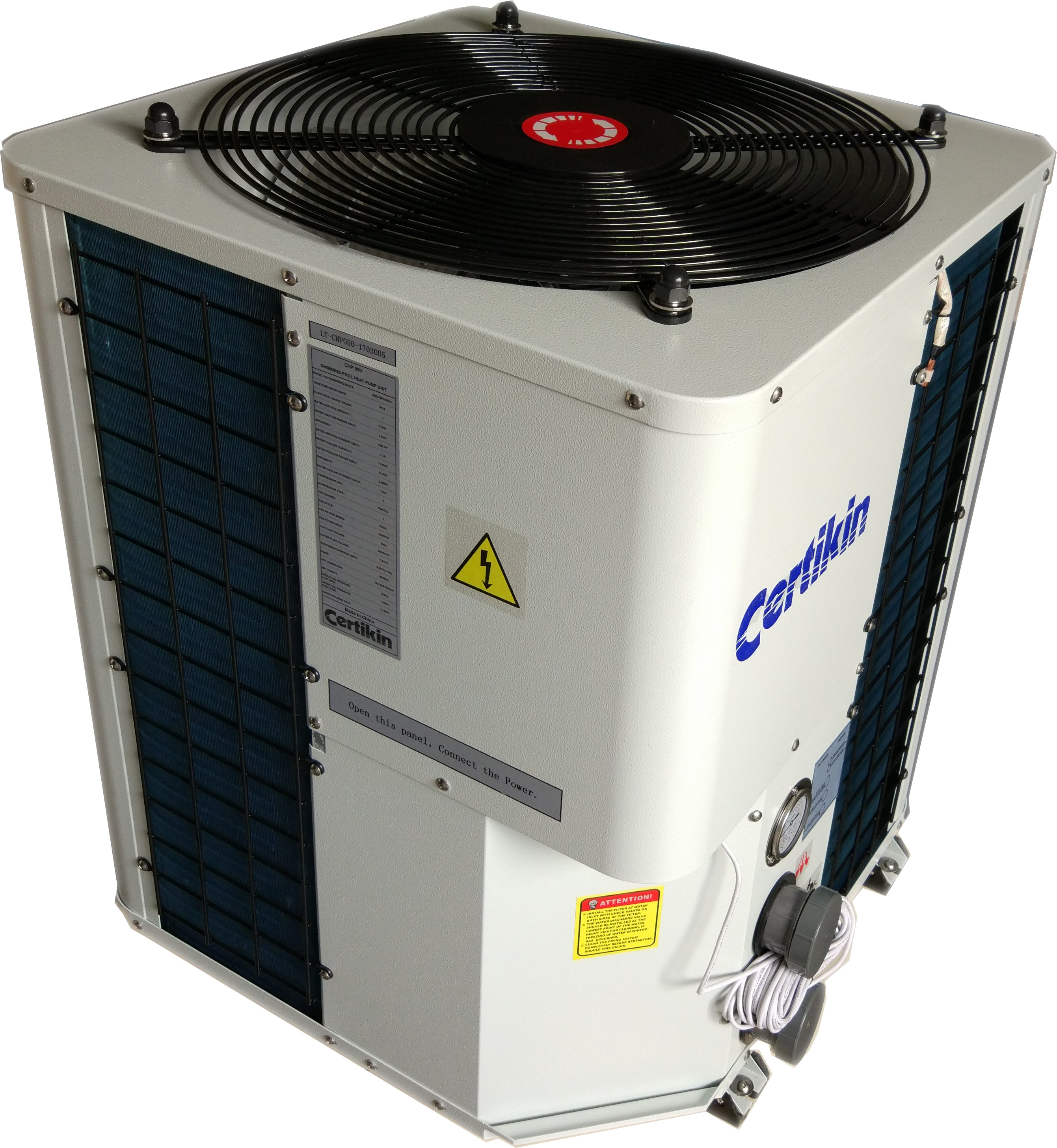 Pool heat pump equipment